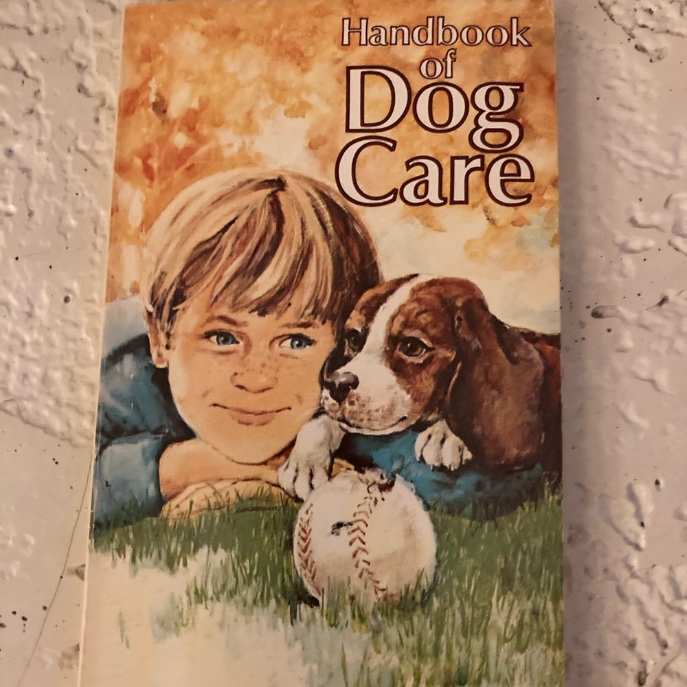 Handbook of Dog Care-vintage